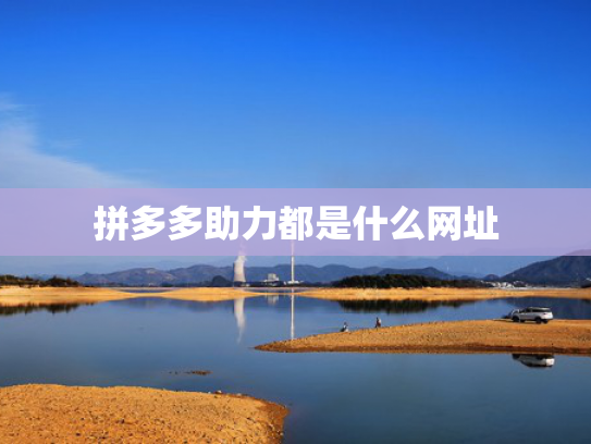 拼多多助力都是什么网址