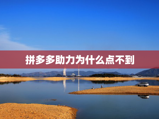 拼多多助力为什么点不到